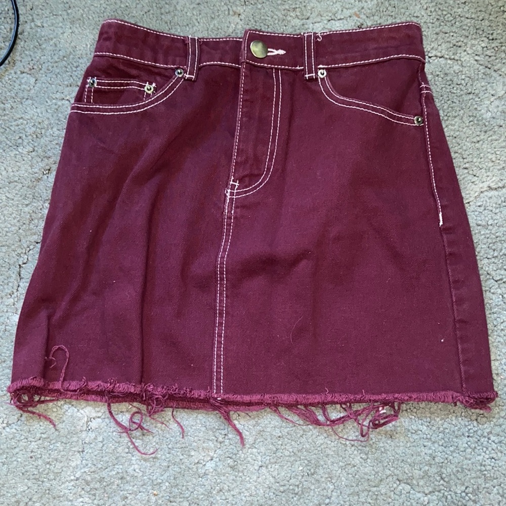 Denim Skirt
